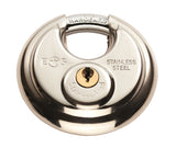 Closed Shackle G304 Stainless Steel Padlock Keyed to Differ