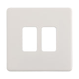 Enhance White Grid Plates