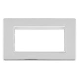 Concealed 3mm 4 Gang Module Frame
