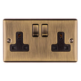 Enhance Decorative 1 - 2 gang Socket
