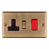 45Amp DP Switch with 13Amp Socket