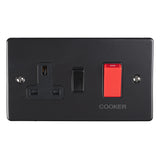 45Amp DP Switch with 13Amp Socket