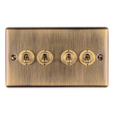 Enhance Decorative 1-4 Gang Toggle Switch