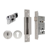 Easi T Euro Profile BS Cylinder and Turn Sashlock