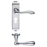 Arundel Lever Euro Lock (47.5mm c/c) Furniture - Short Plate 175 x 42mm