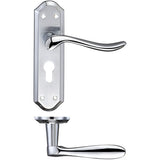 Lincoln Lever Euro Lock (47.5mm c/c) Furniture 180 x 48mm