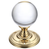 Glass Ball Mortice Knob - 55mm