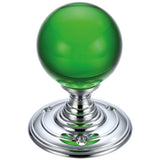 Glass Ball Mortice Knob - 55mm