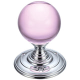 Glass Ball Mortice Knob - 55mm