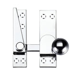 Quadrant Arm Sash Fastener