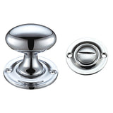Oval Thumb Turn with Coin Release - 5mm spindle