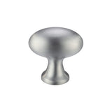 Oval Cupboard Knob 38mm dia.