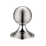 Queen Anne Ringed Knob 38mm rose dia.
