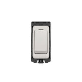 Grid & Modular 10 Amp 2 Way Switch - Matt White