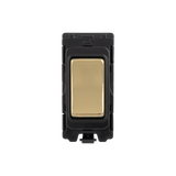 Grid & Modular 2 way & off retractive switch