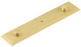 Rushton Backplate for Cupboard Knobs 140 x 30mm