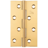 Solid Drawn Brass Butt Hinge