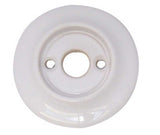Replacement Roses for Porcelain Door Knobs 60mm dia. White