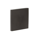 CR-N10 Dark Bronze Blank Square Rose Escutcheon Cover