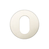 Stainless Steel Oval Profile Escutcheons Grade 201 52x8mm Satin Stainless Steel
