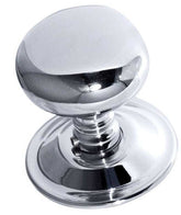Jedo Mushroom Mortice Door Knobs 62mm Diameter 62mm Polished Chrome