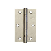 Jedo Steel Ball Bearing Hinges 89x58mm 89x58x2mm Satin Nickel