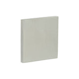 CR-N10 Satin Stainless Steel Blank Square Rose Escutcheon Cover