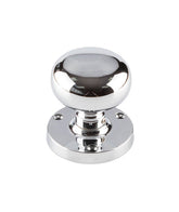 Jedo Mushroom Mortice Door Knobs 60mm Diameter Polished Chrome