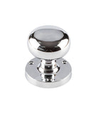 Jedo Mushroom Mortice Door Knobs 60mm Diameter Polished Chrome