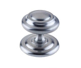 Jedo Sloane Centre Door Knobs 102mm Satin Chrome