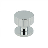 Cog Polished Chrome Mortice Knob