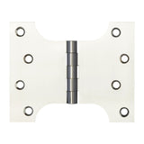 Budget Parliament Hinges 102x124x4mm Polished Chrome