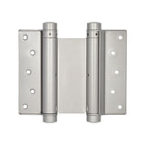 Double Action Steel Spring Hinges 125mm Grey