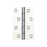 Double Phosphor Bronze Washered Hinge Polished Chrome