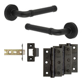 Complete Midtown Door Handle Pack - Internal Doors - Black