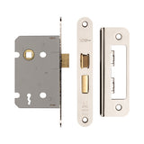 Jedo Kontrax Bathroom locks with Radiused Forend & Strike Plate