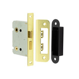 Jedo Kontrax Bathroom locks with Square Forend & Radiused Strike Plate