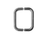 Stainless Steel 19mm D Shape Pull Handles B2B Fixing