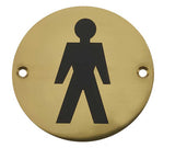 Stainless Steel Male Symbol