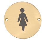 Stainless Steel Female Symbol