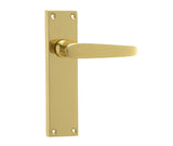 Jedo Victorian Straight Lever on Plate
