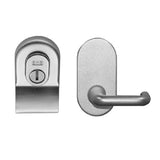 Security Cylinder Pull with Mini Lever