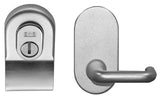 Security Cylinder Pull with Mini Lever