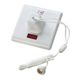 45 Amp Pull cord ceiling switch with neon