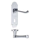 Project Oxford lever on lock backplate - 168mm x 42mm