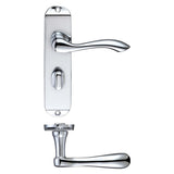 Project Arundel lever on bathroom backplate - 175mm x 42mm