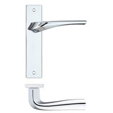 Aries lever on latch Backplate