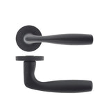 Corvus lever on round rose