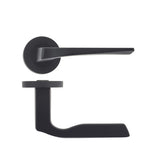 Lyra lever on round rose
