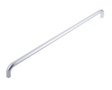 Aluminium 19mm D Shape Pull Handle Bolt Through Fixing F2 Finish